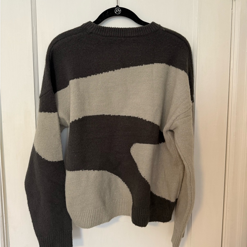 Oak + Fort Oversized Intarsia Sweater - Picture 3 of 4